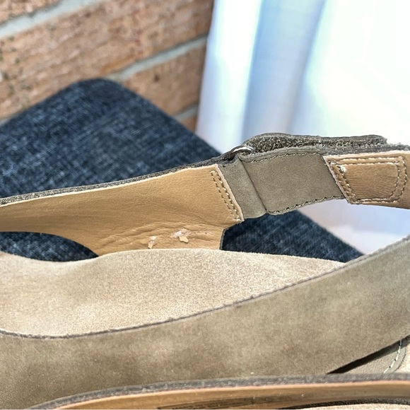 Clarks Annadel Eirwyn Wedge Sandal Olive khaki- 8.5 - Picture 6 of 9